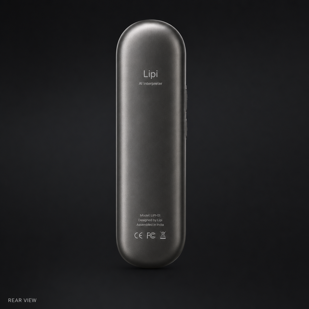 Lipi rear view